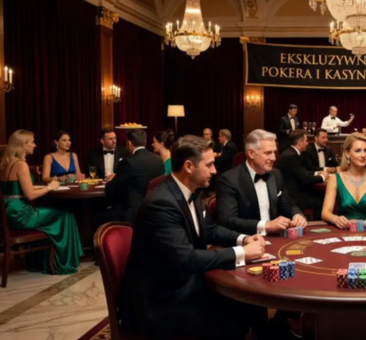 Elegancka scena eventu kasynowego Book Big Emil Bigaj